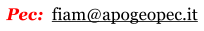 Pec:  fiam@apogeopec.it